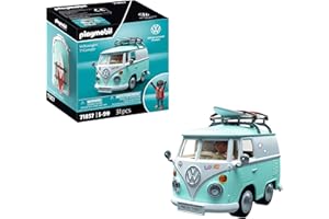 PLAYMOBIL | Collector Cars | Volkswagen T1 Camper | Coche de colección para Adultos y niños | con Pegatinas para Personalizar | Regalo para Fans de Autos | Diseño detallado | 71857