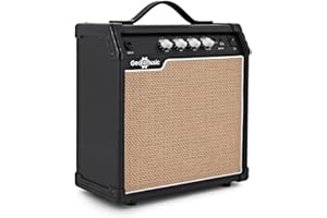 Gear4music 15W Practice Amp for Acoustic Guitar With 3-Band EQ