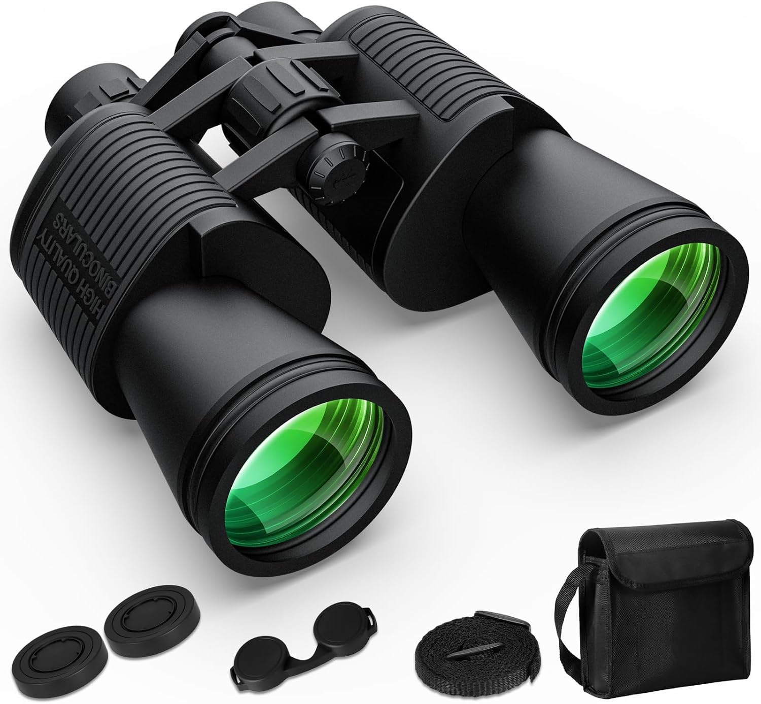 Ghime Binoculars for Long Distance, 20x50 Zoom, 2000 Meter Long Range with BAK4 Prism FMC Lens, Ultra HD Binocular for Traveling, Bird Watching, Wildlife, Safari
