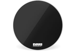 Evans Resonant noir BD22RBG 22" - Tête de grosse caisse