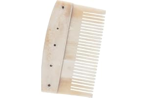 ‎BATTLE-MERCHANT Battle-Merchant - Frühmittelalterlicher Knochenkamm - Authentische Wikinger Replik aus Knochen für Mittelalter Reenactment und LARP, ca. 10,5 cm