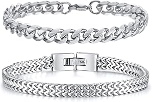 XUANPAI Armband Herren Geschenke Edelstahl - Geschenke für Sohn Freund Ehemann Verlobter Mann Verlobte Jubiläum Geburtstag Valentinstag Weihnachten für Männer Ihn