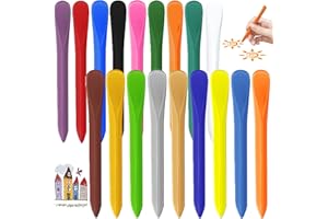 ZZRSYJ Coloriage Cire Craies, 18 couleurs Crayons pour Enfant, Crayons bebe Crayons lavables, Crayons triangulaires Crayons de ToutPetits, adaptés à la pratique du dessin par les tout-petits