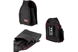 CASEROXX Uniwersalna torba Vaper Case torba do przenoszenia papierosów/parowników, narzędzi i innych akcesoriów, z klipsem na pasek i szlufką na pasek