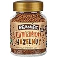 Beanies Cinnamon and Hazelnut Flavoured Instant Coffee 50 g (Pack of 6)