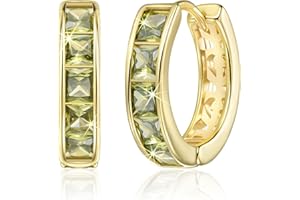 Linawe Kleine Creolen, Piercing Ring Helix Ohrhänger, Nickelfreie Schmuck Damen, Gold Rosegold Silber Mini Creolen Ohrstecker