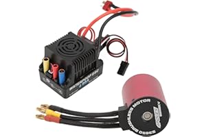 VGEBY RC Brushless Motor ESC, 60A ESC S3650 5200KV Kit Motore Brushless per 1/10 RC Car Truck Crawler RC Accessorio Accessori per modellini di Auto