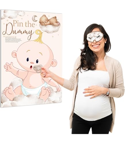 20 Biglietti Previsione Baby Shower A Tema Orso - Formato A6 (148x105 Mm) Con Design Neutro Per Festa Di Rivelazione Genere, Stampati Su Carta Di Qualità - Regalo Per Nascita