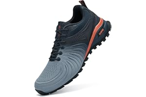 Kricely Scarpe Trail Running Uomo Scarpe Trekking Scarpe da Escursionismo Outdoor Traspirante Scarpe da Ginnastica Fitness Running Sneakers