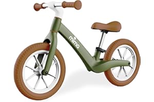 Mima Zoom Lite Bicicleta Sin Pedales para Niños 2, 3, 4 y 5 años | Bicicleta de Equilibrio Ultraligera | Asiento Ajustable | Ruedas Antipinchazo