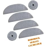 Lin Grup Roborock S8 Maxv Ultra Ile Uyumlu Kenar S&uuml;p&uuml;rme Mop Paspas