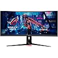 ASUS ROG Strix XG349C - Monitor de Gaming Curvo 34 Pulgadas, UWQHD (3440 x 1440, OC. a 180 Hz, 1 ms MPRT, Extreme Low Motion 