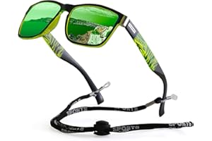 yoofun Polarized Sunglasses for Men Cycling Driving Fishing 100% UV Protection
