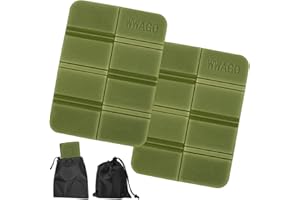 WISHSTAR Cuscino Stadio Pieghevole,Tappetino Pieghevole Outdoor con Borsa Trasporto in Schiuma, Portatile Tappetino Cuscino Impermeabile Pieghevole per Esterni Stadio, Picnic, Viaggi,Giardino,Campeggio…