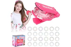 IJHYGD Estampador de Gemas, Maquina para Poner Brillantes para el Pelo, 360 Piezas, Magic Jewel Drill Stamper, Hair Blinger, Diamond Styler