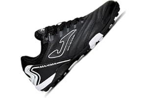 Joma Maxima 2501 TF MAXS2501TF - Scarpe da Ginnastica da Uomo, Colore: Nero/Bianco