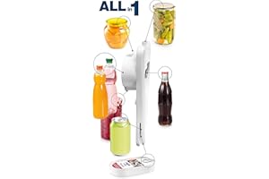 Tescoma 420237 Presto Apribarattoli Multifunzionale All in 1