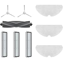 Kit Pièces De Rechange Pour Robot Aspirateur Ultenic D10 - Brosse Principale, Brosses Latérales, Filtres Et Chiffons