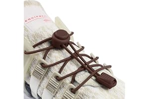 INMAKER Sznurowadła bez wiązania dla dorosłych i dzieci, elastyczne sznurowadła do butów sportowych, okrągłe sznurowadła