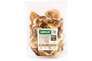 CHEFS & CO Dried Porcini Mushrooms ( Boletus edulis ) (100 g (Pack of 1))