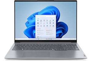 Lenovo Thinkbook 16 - Ordenador Portátil 16” WUXGA (1920x1200) | AMD Ryzen 5 7535HS | 16GB RAM | 512GB SSD | AMD Radeon Graphics | Windows 11 Pro | 1 AÑO ONSITE + ADP | Gris | Teclado QWERTY Español