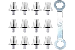 NOPOXA 12Pcs Alluminio Calcio Boot Spikes Calcio Sostituzione Calcio Tacchetti Scarpa Da Calcio Scarpe Da Pista Accessori