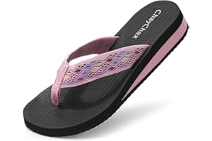 ChayChax Infradito Donna Zeppa Sandali da Spiaggia Leggero Ciabatte Estive Pantofole all’aperto Antiscivolo