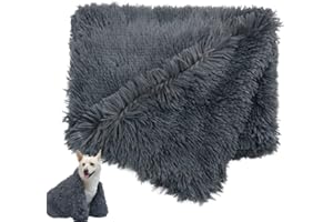 MUYYIKA Hundedecke Plüsch Flauschig Weiche Waschbar Katzendecke Hunde Decke Super Softe Weiche und Warme Doppeilseitige Haustierdecke Fleecedecke, Warme Hundedecken Plüschdecke (78×54cm)