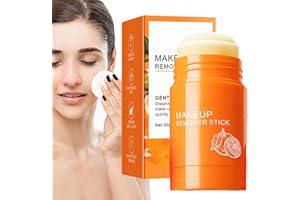 Stick struccante - Balsamo struccante agli agrumi da 30 g, non irritante - Struccante efficace per gli occhi, struccante naturale per pelli sensibili, cura naturale della pelle, per la maggior Ohicki