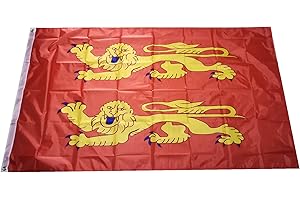 Stormflag Drapeau Normandie 90x150cm Drapeau Basse-Normandie 3x5ft en polyester 90g/m2 avec œillets et Double couture