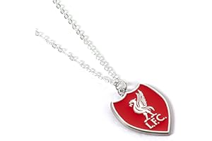 The Carat Shop Collier bouclier du club de football de Liverpool, taille unique, Zinc, Pas de gemme