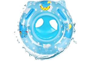 GUBOOM Anello di Nuoto Bambini, Bambino Salvagente con Mutandina, Baby Float Salvagente Gonfiabile Giocattoli Galleggianti Regolabile Doppio Airbag Salvagente per Bambini per età 6-36 Mesi