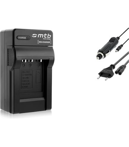 Chargeur Compatible Sony Hi8 Caméscope - 8,4 V, Avec Câble Micro-USB, Pour CCD-TR517, TR516, TR500, Etc.