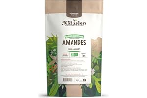 PLANÈTE AU NATUREL Amandes Entières Bio Décortiquées - 1 kg