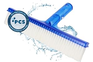Duraol Pool Bürste 26cm I Poolbesen gegen Schmutz I Pool Reinigungsbürste ideal für Teleskopstange I Robuster Pool Schrubber I Hochwertiges Pool Zubehör