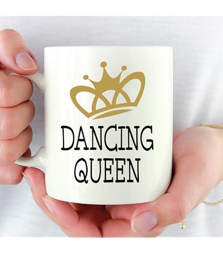 NA Mug-Dancing Queen Personnalisé Tasse ~ Tasse De Café