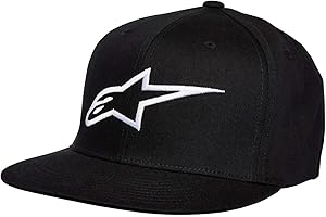 Alpinestars Czapka baseballowa Mężczyźni AGELESS FLAT Men's Logo Hat Flat Bill Flex Back