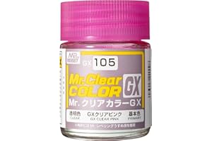 GSI CREOS Mrhobby - Mr. Clear Color Gx 18 Ml Clear Pink Gx-105mrh-gx-105