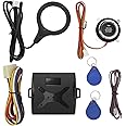 Universal Car Push Start System Smart Engine Start Stop Button Keyless Go Kit