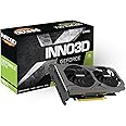 INNO3D NVIDIA Geforce GTX 1650 GDDR6 Twin X2 OC V3 4GB 128-Bit pci_e_x16 3.0 X16 Gaming Graphics Card - N16502-04D6X-171330N