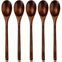 Cuillères Coréennes AOOSY - Lot De 4 En Inox 18/10 Noir (21.6cm) Pour Maison/restaurant