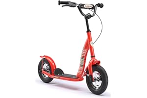 ‎STAR SCOOTER STAR SCOOTER Roller Kinderroller Tretroller Kickscooter mit Luftreifen für Jungen und Mädchen ab 4-5 Jahre | 10 Zoll Classic Kinder Scooter | Risikofrei Testen