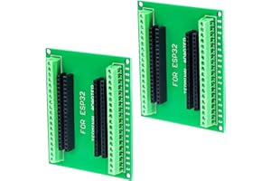 XTVTX 2 Pcs ESP32 Breakout Board ESP32 Expansion Board 38Pin Development Board with Wireless WiFi Bluetooth for ESP-WROOM-32 Microcontroller Development Board