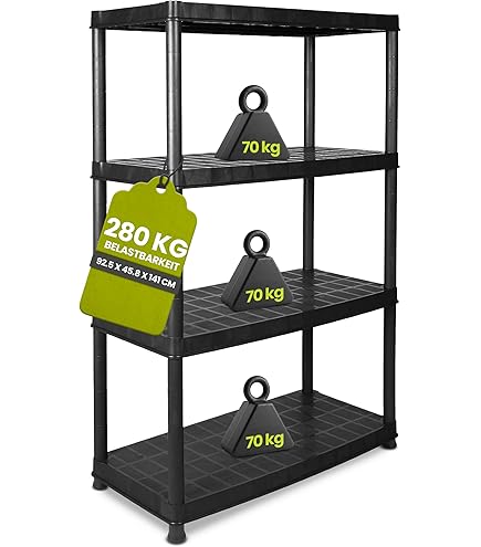 Terry 1002649 3060 S 5 Modulaire stellingkast met planken, Zwart