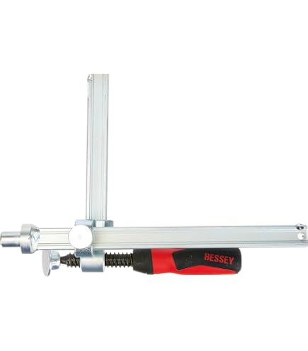 Étau De Serrage Bessey TW-H 200x100 Mm - Multicolore, Profil En Acier, Serrage Précis