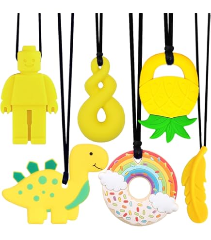 Collane Da Masticare Per Bambini Sensoriali, Giocattoli Da - Foto 6