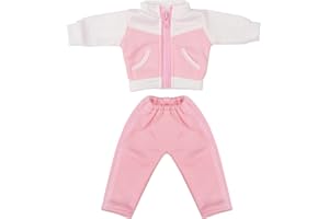 Diealles Shine Vestiti per Bambole per New Born Baby Doll, Vestiti per Bambole Reborn 35-43 cm - Stile 6