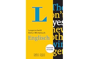 Langenscheidt Abitur-Wörterbuch Englisch - Buch und App: Klausurausgabe, Englisch-Deutsch/Deutsch-Englisch (Langenscheidt Abitur-Wörterbücher)