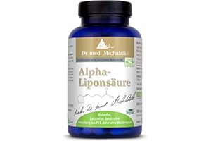 ‎BIOTIKON Alpha-Liponsäure Dr. med. Michalzik - 180 vegane Kapseln - je Kapsel 200 mg Alpha-Liponsäure - Kein Siliziumdioxid - Kein Magnesiumstearat - ohne Zusatzstoffe - von Biotikon®