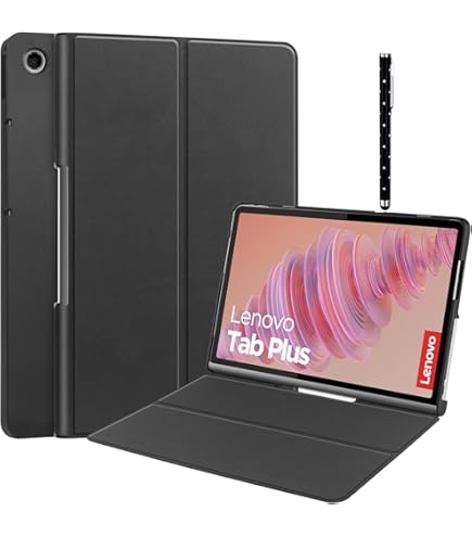 Coque Tablette Lenovo 11.5 Clavier Étui Lenovo Tab Plus 11.5 Pouces 2024 - AZERTY Français Bluetooth Porte-Stylo Protection Clavier Tablette Lenovo Tb-x606f